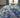 Prismatic PRS09 Silver/Blue - RugAvenue