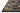 Loloi Rugs Padma PMA-01 black and multi-colored area rug with intricate geometric pattern, shown in close-up view.