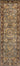 KAS Syriana 6000 Grey and Mocha Mahal rug, 2.3x7.6 ft runner with intricate patterns in soft grey and warm mocha tones.