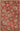 KAS Syriana 6008 Sienna allover Mahal rug, 2.3 x 7.6 ft runner with intricate pattern and warm earthy tones.