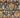 KAS Syriana 6020 Navy Tapestry Rug, 2.3 x 7.6 feet runner with intricate navy tapestry design.