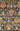 KAS Syriana 6020 Navy Tapestry Rug, 2.3 x 7.6 feet runner with intricate navy tapestry design.