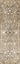 KAS Syriana 6028 grey allover Kashia rug, 2.3 x 7.6 ft runner with intricate pattern and soft texture.