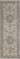 KAS Avani 8403 ivory medallion rug runner, 2.6 x 7.6 feet, featuring intricate medallion pattern on soft ivory background.