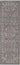 KAS Adele 8802 Grey Daphne rug, 2.7x8 foot runner with modern grey pattern, soft woven texture for contemporary home decor