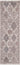 KAS Adele 8806 Ivory Mosaic rug, 2.7 x 8-foot runner with intricate mosaic pattern and soft ivory color.