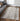KAS Luna 7141 silver and gold herringbone rug with geometric pattern, rectangular size 3-3 x 4-11, soft textured surface.