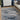 KAS Landscapes 5910 Blue and Ivory Mirage rug with abstract landscape design, rectangular shape, 3'3" x 5'3" size.