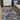 KAS Landscapes 5911 blue and ivory rug with geometric pattern, 3-3 x 5-3 feet, decorative home floor covering