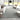 KAS Serenity 1253 Slate Breeze rug featuring soft slate blue and gray tones, rectangular size, textured woven design.