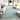 KAS Serenity 1260 Blue Waves rug with intricate wave pattern in shades of blue, rectangular size perfect for living rooms or bedrooms.
