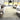 KAS Serenity 1261 Ivory Geo rug with intricate geometric patterns, soft neutral tones, and plush texture for living room decor.
