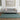 KAS Pave 8509 Turquoise Cornerstone rug with geometric pattern, 5x7 feet size, vibrant turquoise color and intricate design.
