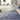 Nourison Prismatic PRS05 Blue rug with geometric pattern, rectangular 2x3 feet, soft texture and vibrant blue color.