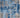 Nourison Prismatic PRS10 blue and grey 2x3 rug with geometric pattern and soft textured surface.