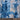 Nourison Prismatic PRS10 blue and grey rug with geometric pattern, 2x3 feet, soft textured area rug for modern decor.