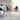 Nourison Silk Shadows SHA21 Blue Sky rug with soft, abstract blue and sky tones, rectangular 2x3 feet decorative rug.