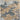 Nourison Silk Shadows SHA23 beige and blue rug with intricate pattern, 2x3 feet, soft and luxurious textured design.