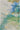 Nourison Prismatic PRS16 Seafoam rug with abstract pattern in soft seafoam and neutral shades, 3'9" x 5'9" size.