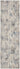 Nourison Calvin Klein Infinity rug in ivory, grey, and blue with intricate patterns, measuring 4x6 feet.
