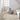 Nourison Abrash ABA01 Ivory Grey rug with soft, textured pattern in ivory and grey tones, rectangular size 5'3" x 7'3".
