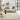 Ivory Nourison Alessia ALE01 rug with intricate pattern, 5'3" x 7'5" size, soft and plush textured weave.