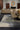 Round Nourison Christopher Guy Wool & Silk CGS23 Rubio/Chic rug with intricate design in soft wool and silk fibers.