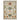 Indoor rug by Oriental Weavers, Lucca 2888L, featuring a detailed geometric pattern in neutral tones, 2x3 feet.